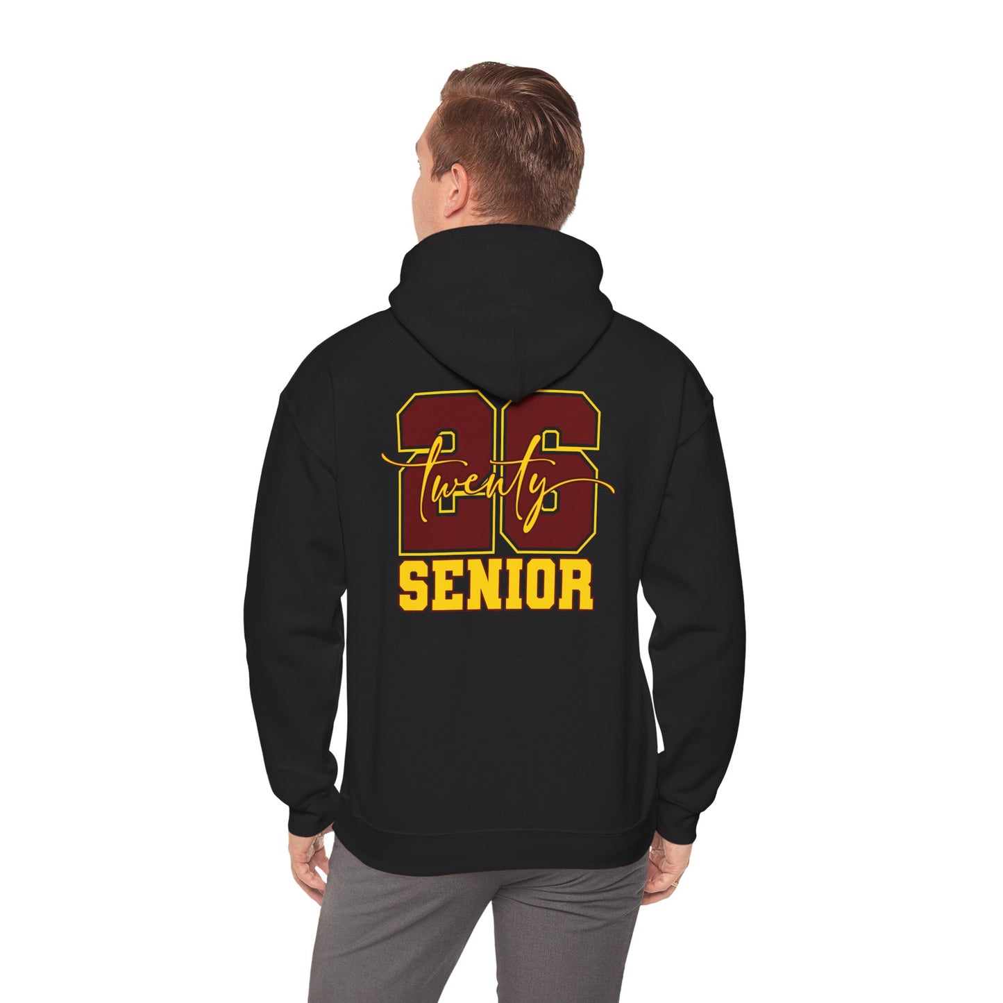 Shaka Brands Class of 2026 Graduation T-Shirt – Unisex - Burgundy/Gold
