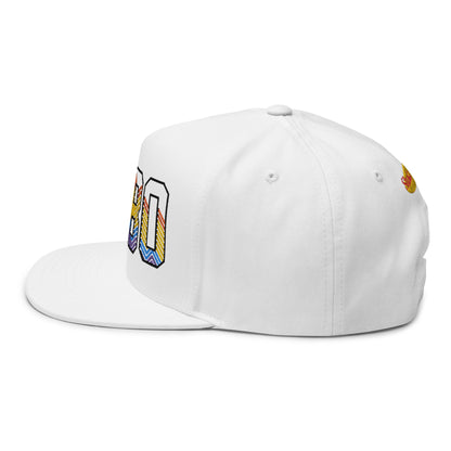 5280 Embroidered Flat Bill Cap — Denver Pride Streetwear Snapback
