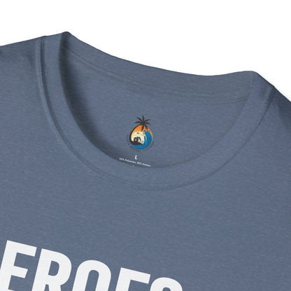 Heroes Are Born In October T-Shirt, Funny Birthday Gift, Casual Tee, Gift for him/her, October Celebration Apparel