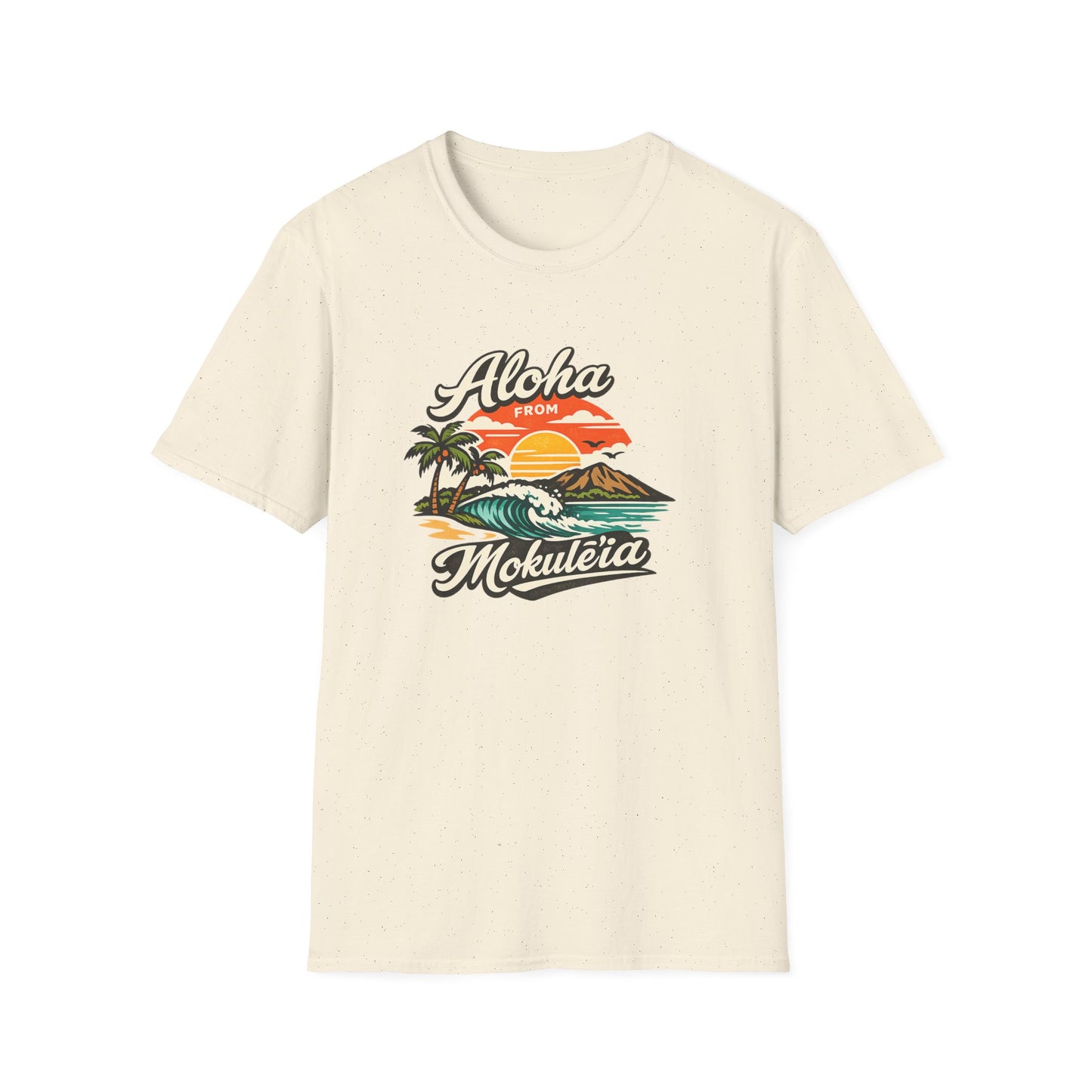 Aloha Mokulēʻia T-Shirt — Vintage Hawaiian Sunset Surf Tee