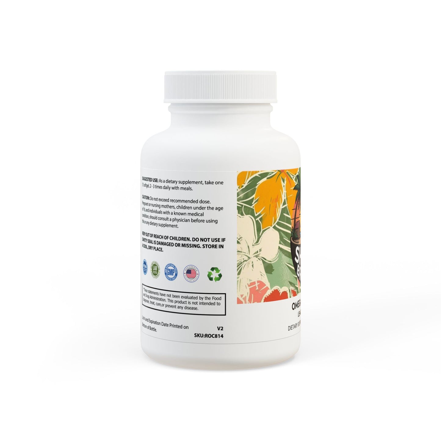 Omega 3 Fish Oil Supplement (60 Softgels)
