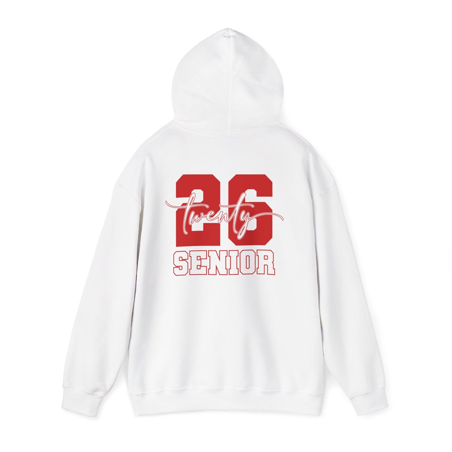 Shaka Brands Class of 2026 Graduation T-Shirt – Unisex - White/Red