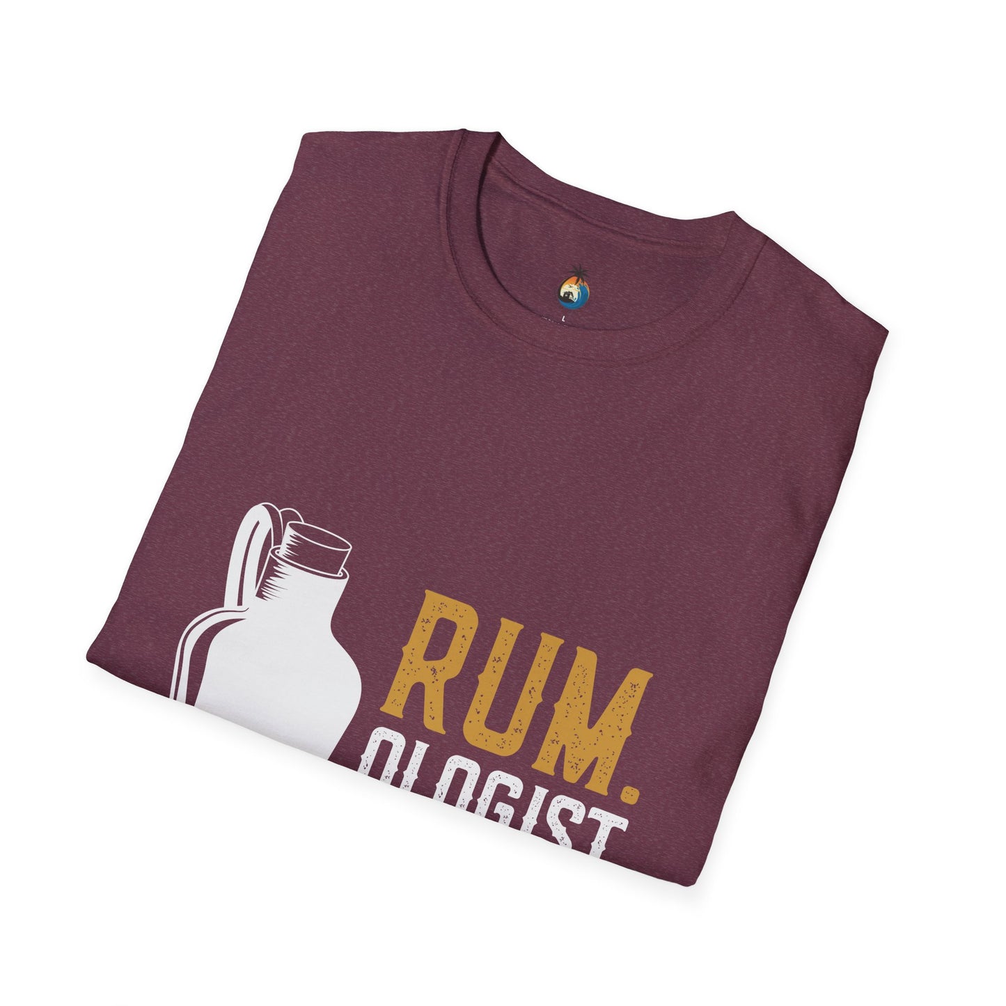 Rumologist Unisex Softstyle T-Shirt, Funny Gift for Rum Lovers, Casual Party Wear, Beach Vacation Tee, Unique Bar Shirt, Summer Essentials
