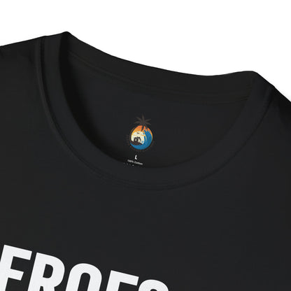 Heroes Are Born in November Unisex T-Shirt | Perfect Birthday Gift, Casual Wear, November Celebration Tee, Gift for Heroes