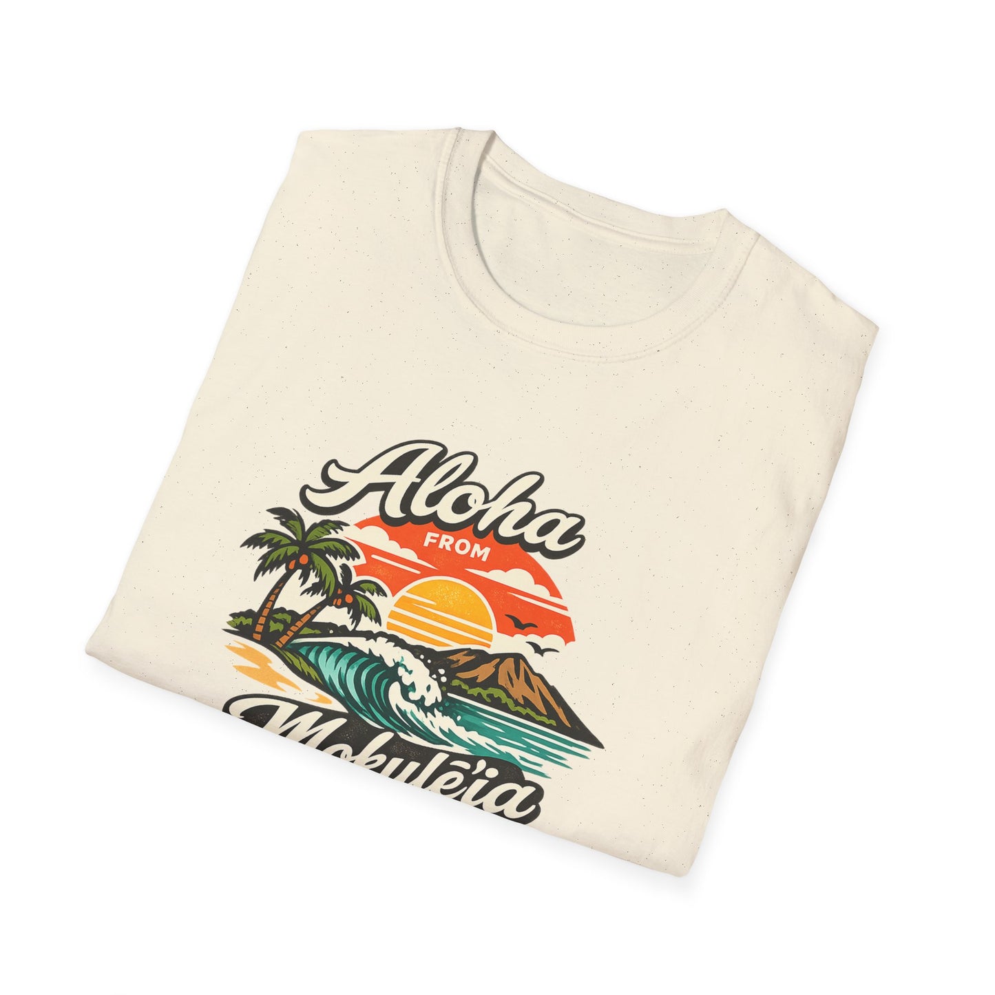 Aloha Mokulēʻia T-Shirt — Vintage Hawaiian Sunset Surf Tee