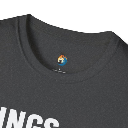 Kings Are Born In August T-Shirt, Unisex Softstyle Tee