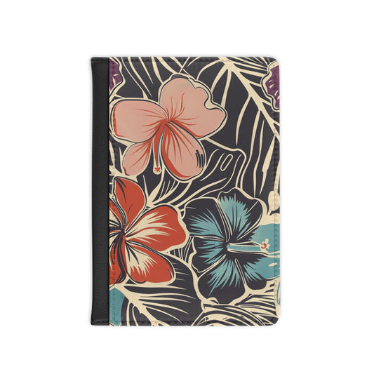 Tropical Floral Passport Cover | Travel Accessory, Vacation Gift, Birthday Present, Summer Adventure, Floral Design