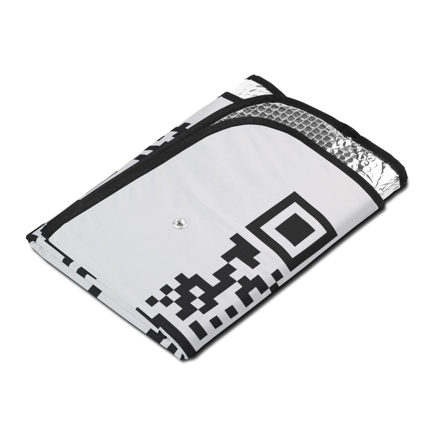 Tropical Car Sun Shades with QR Code | UV Protection, Beach Vibes, Summer Essentials, Car Accessories, Gift Idea