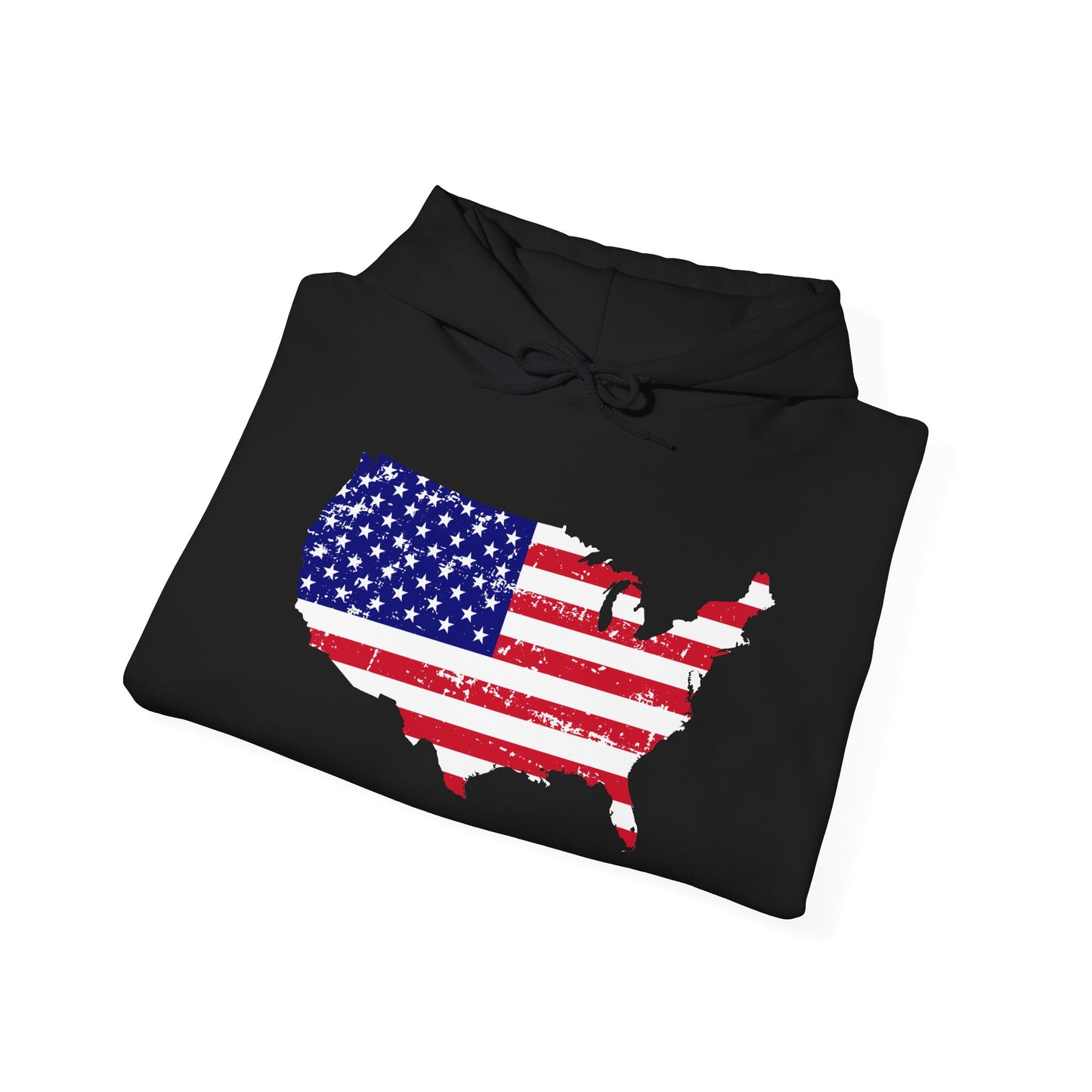 Patriotic USA Hoodie for Comfort and Style, Cozy American Flag Sweatshirt, Ideal for Independence Day, Casual Wear, Gifts