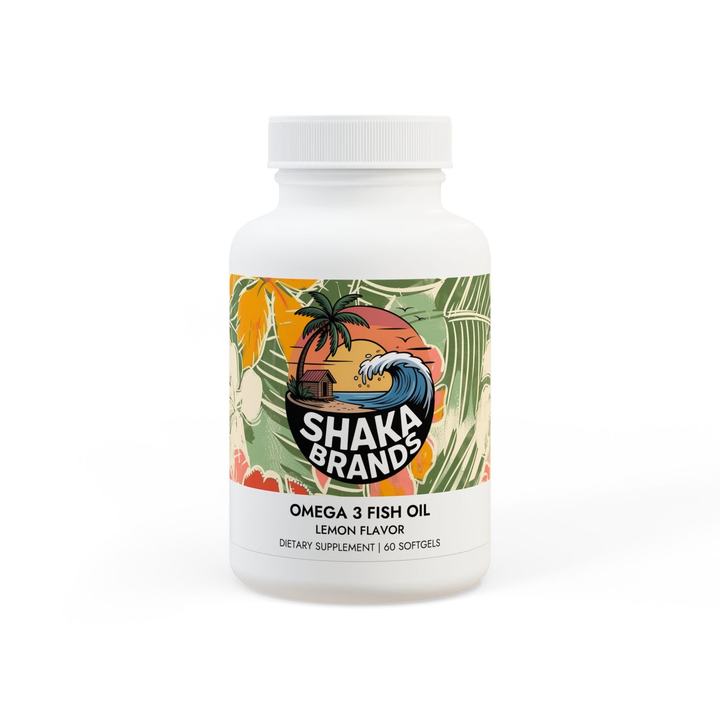 Omega 3 Fish Oil Supplement (60 Softgels)