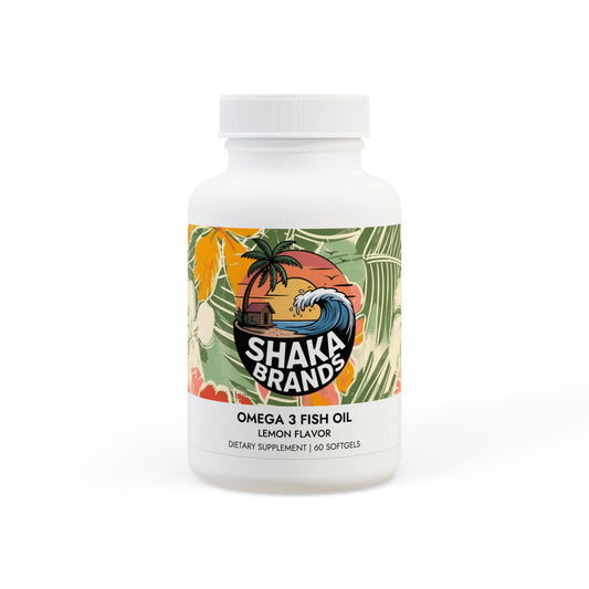 Omega 3 Fish Oil Supplement (60 Softgels)