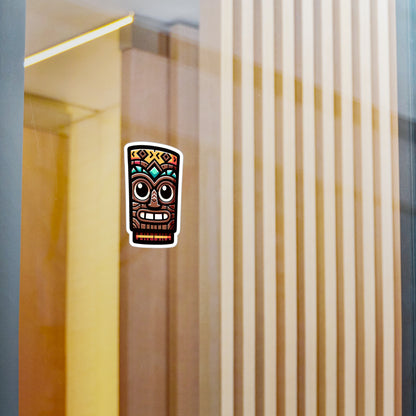 Tiki-Inspired Vinyl Decal