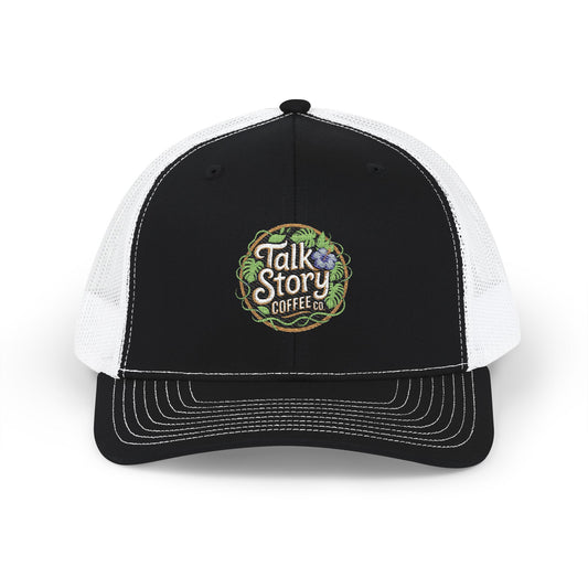 Custom Embroidered Snapback Trucker Cap, Casual Hat, Perfect Gift for Coffee Lovers, Summer Accessory, Adjustable Hat for Every Occasion