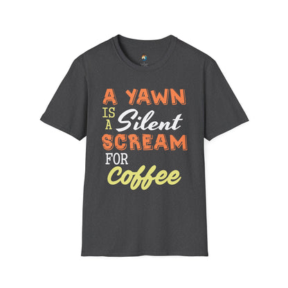 Coffee Humor Unisex T-Shirt | Funny Gift for Coffee Lovers, Casual Wear, Barista Tee, Coffee Enthusiast Gift, Novelty T-Shirt