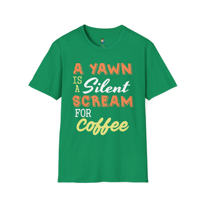 Coffee Humor Unisex T-Shirt | Funny Gift for Coffee Lovers, Casual Wear, Barista Tee, Coffee Enthusiast Gift, Novelty T-Shirt
