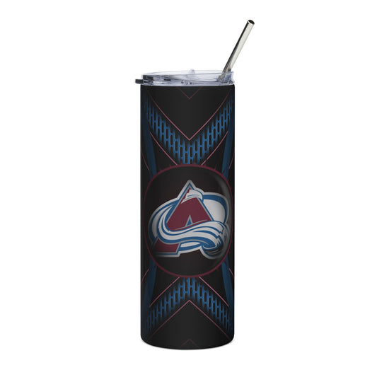 Avalanche Stainless Steel Tumbler, 20oz - Perfect for Fans, Sports Events, Gifts, and Tailgating