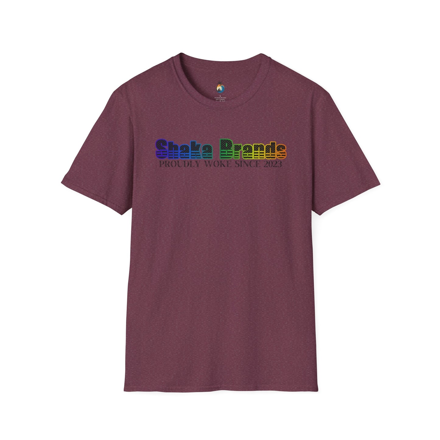 Proudly Woke Unisex T-Shirt - LGBTQ+ Pride, Funny Gift for Friends, Casual Wear, Everyday Tee, Statement Shirt