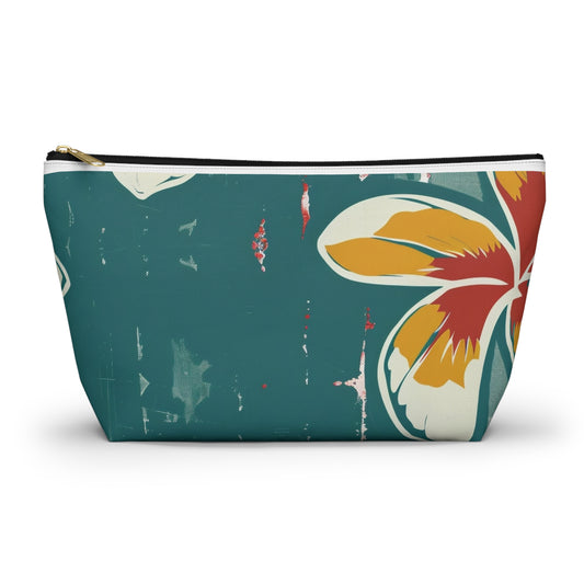 Tropical Floral Accessory Pouch - Ideal for Travel, Makeup Storage, or Everyday Use | Gifts for Her, Summer Vibes, Beach, or Vacations