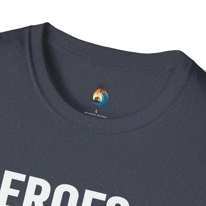 Heroes Are Born In October T-Shirt, Funny Birthday Gift, Casual Tee, Gift for him/her, October Celebration Apparel
