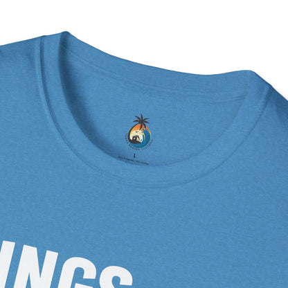 Kings Are Born In August T-Shirt, Unisex Softstyle Tee