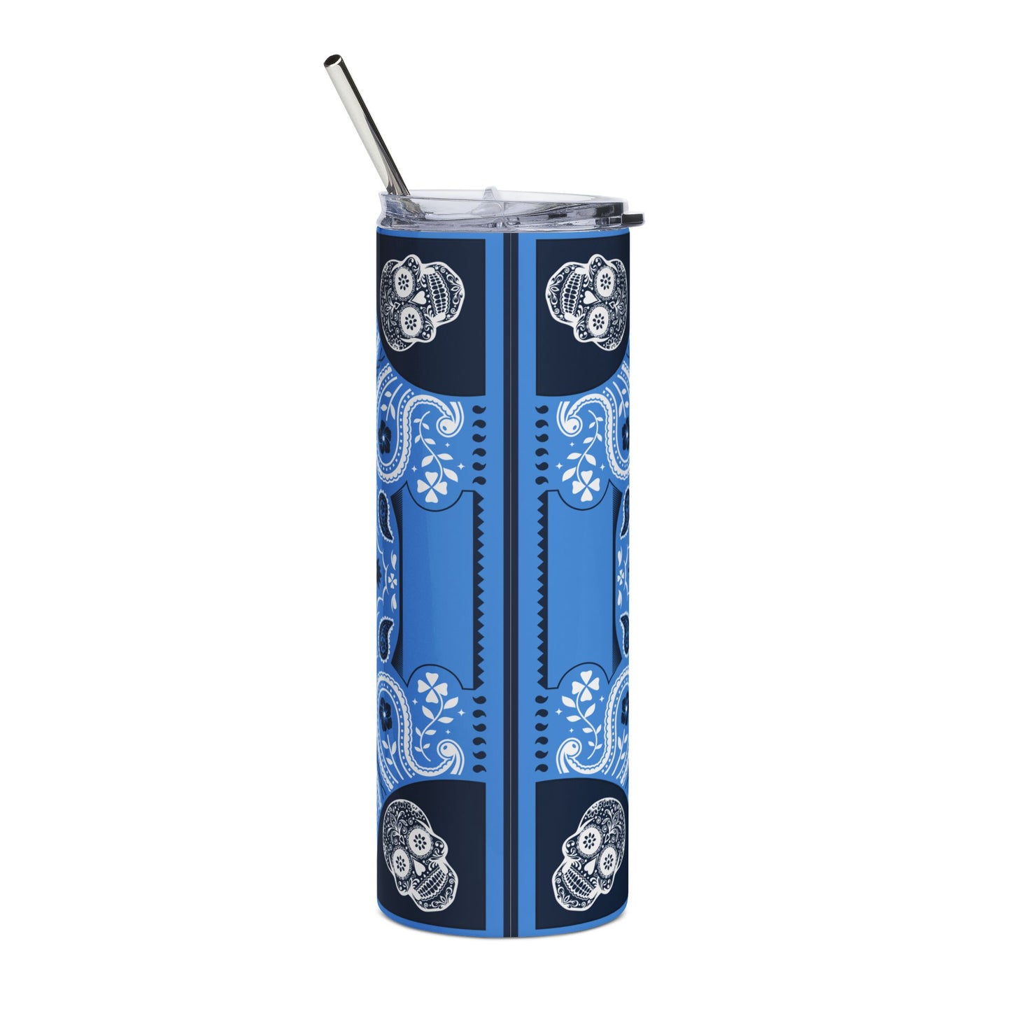 Titans Sugar Skull 20 oz Tumbler – Sublimated, Double-Walled
