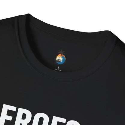 Heroes Are Born in July Unisex Softstyle T-Shirt, Birthday Gift Tee, Casual Wear, Summer Outfit, Party T-Shirt