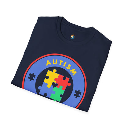 Autism Mom Puzzle T-Shirt, Support Autism Awareness Tee, Gift for Moms, Everyday Casual Wear, Special Occasion Apparel