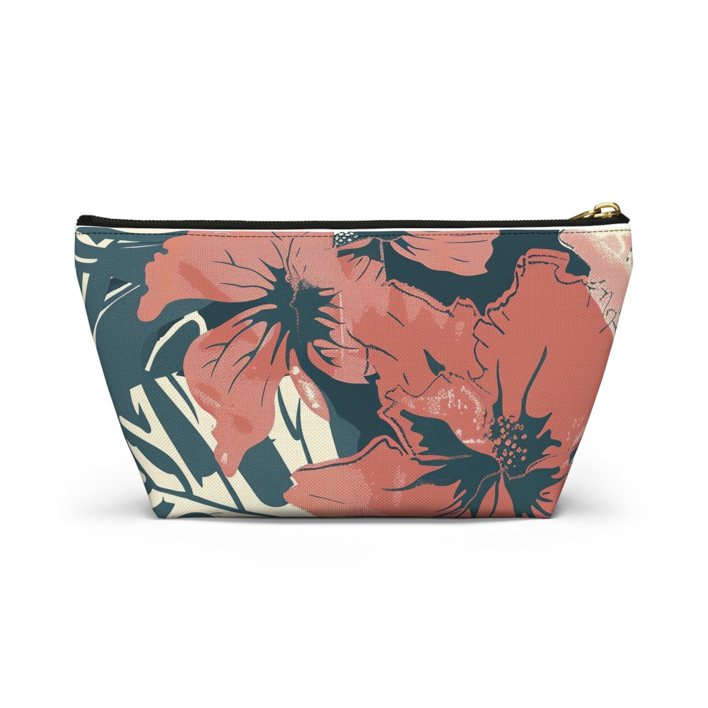 Tropical Floral Accessory Pouch | Makeup Bag, Travel Organizer, Toiletry Case, Gift Idea, Summer Essentials