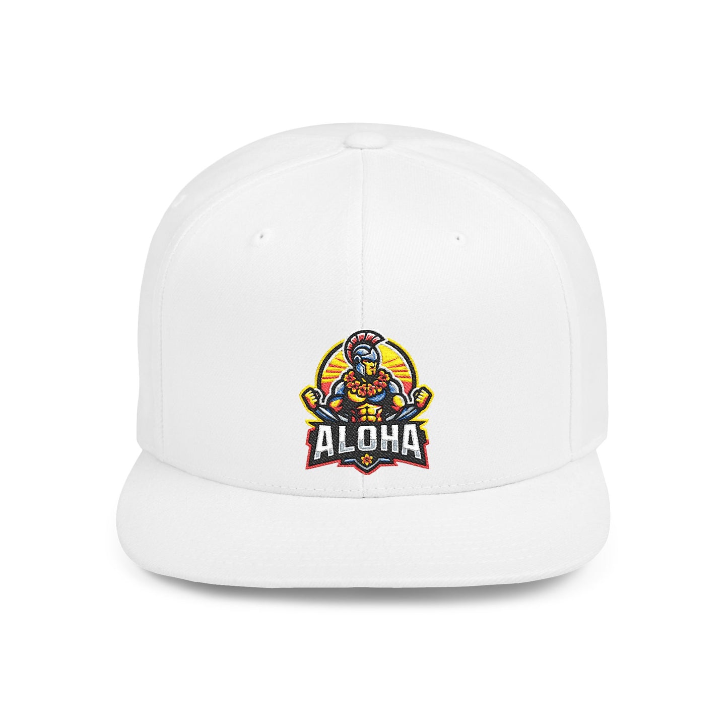 Aloha Flat Bill Snapback Hat, Casual Beachwear Cap, Gift for Beach Lovers, Summer Accessory, Trendy Snapback Hat, Fun Vacation Gear, [...]