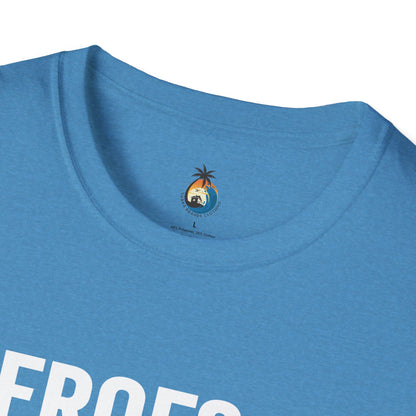 Heroes Are Born in November Unisex T-Shirt | Perfect Birthday Gift, Casual Wear, November Celebration Tee, Gift for Heroes