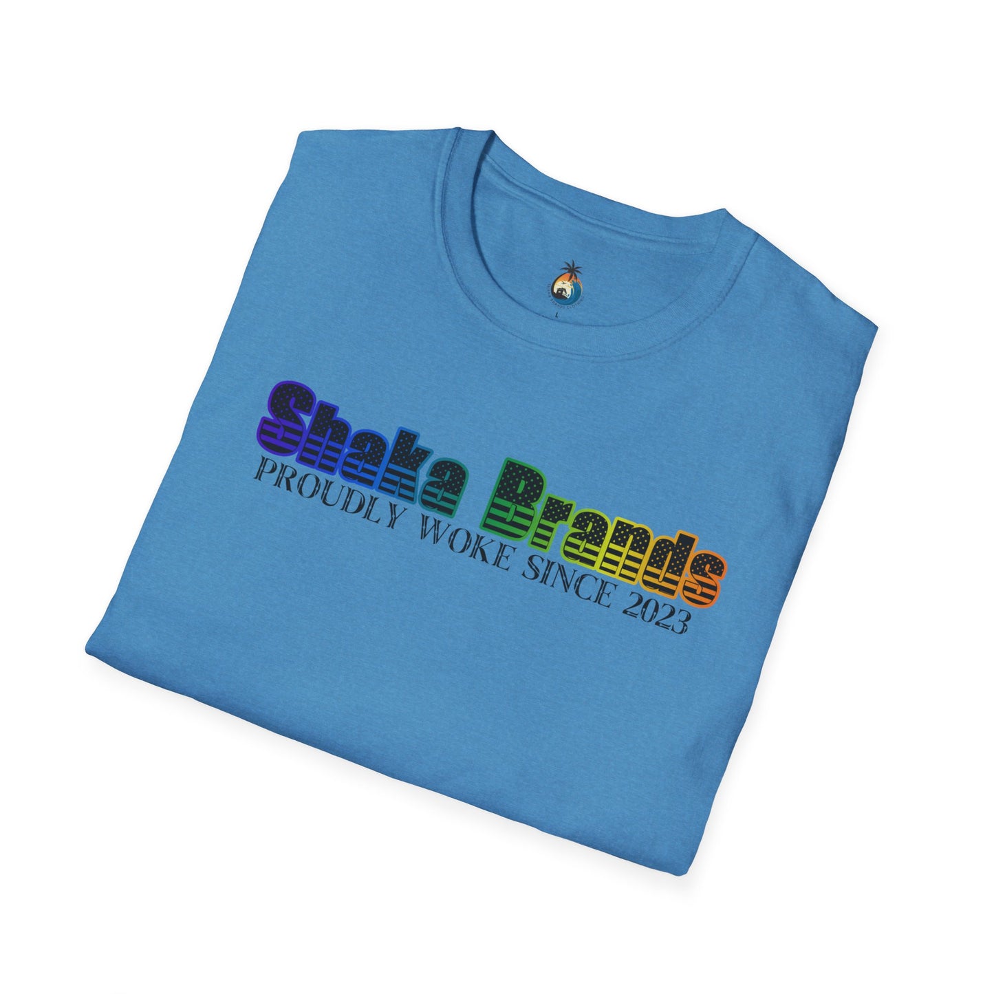 Proudly Woke Unisex T-Shirt - LGBTQ+ Pride, Funny Gift for Friends, Casual Wear, Everyday Tee, Statement Shirt