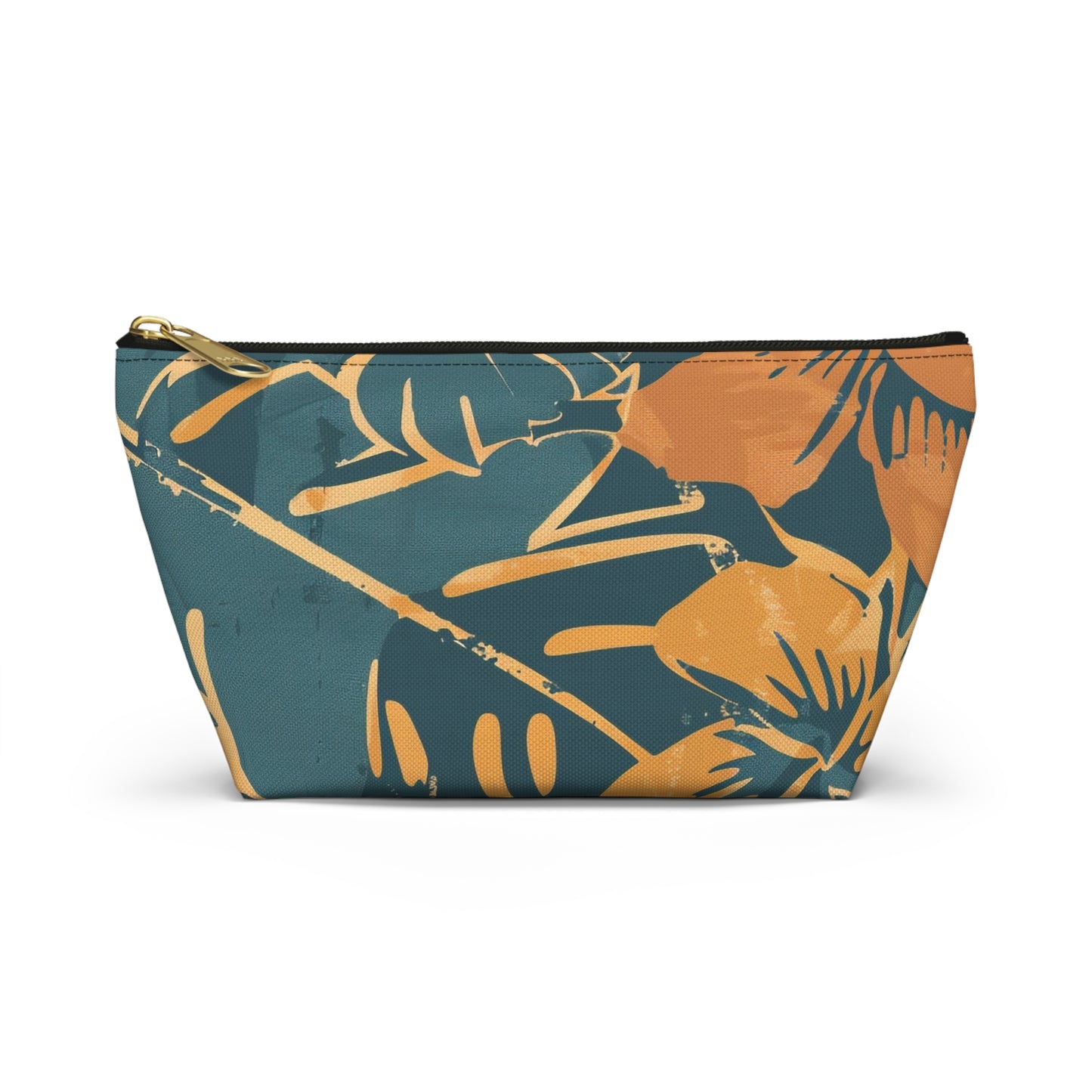 Tropical Floral Accessory Pouch, Makeup Bag, Toiletry Organizer, Clutch Purse, Summer Gift, Travel Essentials
