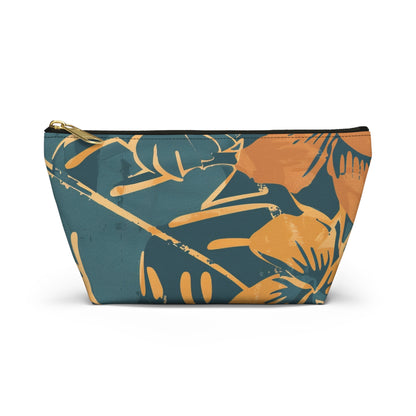 Tropical Floral Accessory Pouch, Makeup Bag, Toiletry Organizer, Clutch Purse, Summer Gift, Travel Essentials
