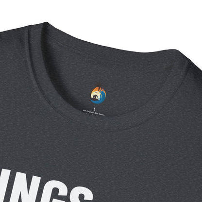 Kings Are Born In August T-Shirt, Unisex Softstyle Tee