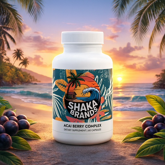 Acai Berry Complex Supplement – 60 Capsules | Shaka Brands