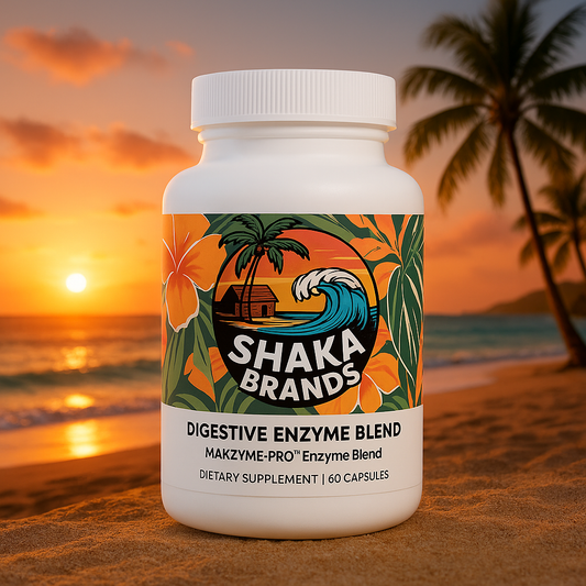 Digestive Enzyme Blend – 60 Capsules | Shaka Brands