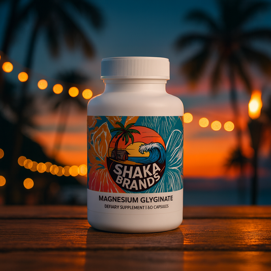 Magnesium Glycinate Supplement – 60 Capsules | Shaka Brands