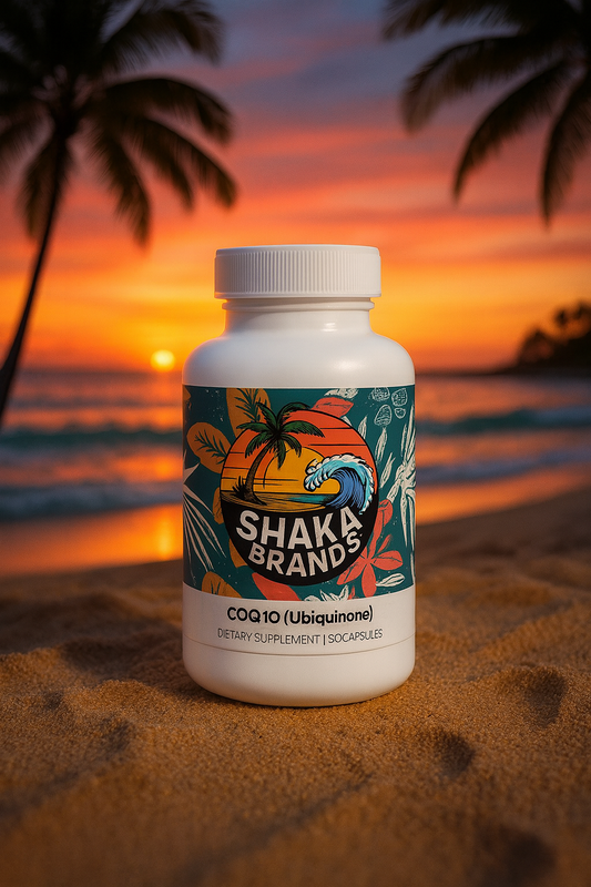 CoQ10 (Ubiquinone) Supplement – 30 Capsules | Shaka Brands
