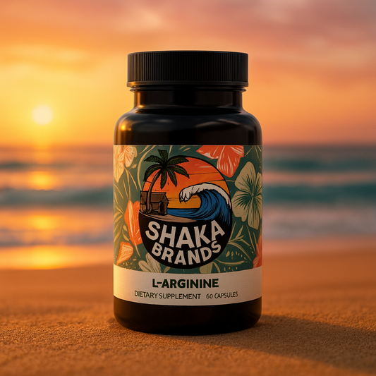L-Arginine Supplement – 60 Capsules | Shaka Brands