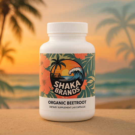 Beetroot Supplement – 60 Capsules | Shaka Brands