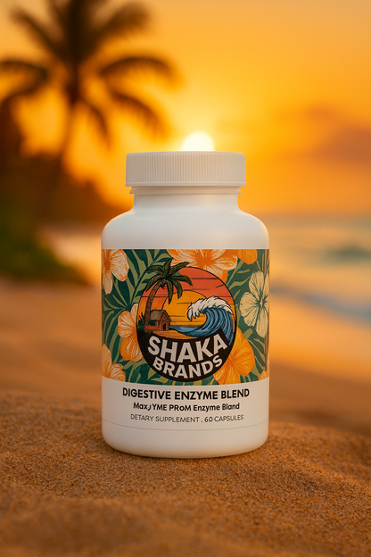 Digestive Enzyme Blend – 60 Capsules | Shaka Brands