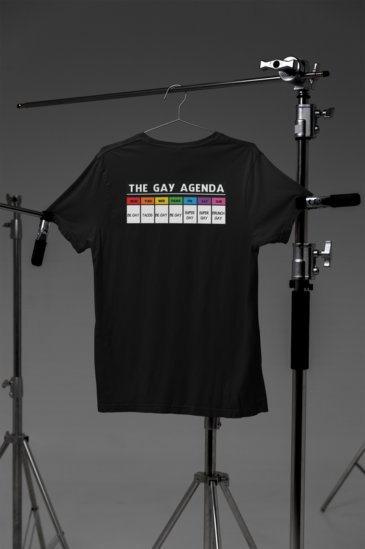 The Gay Agenda, Crew Neck T-Shirt