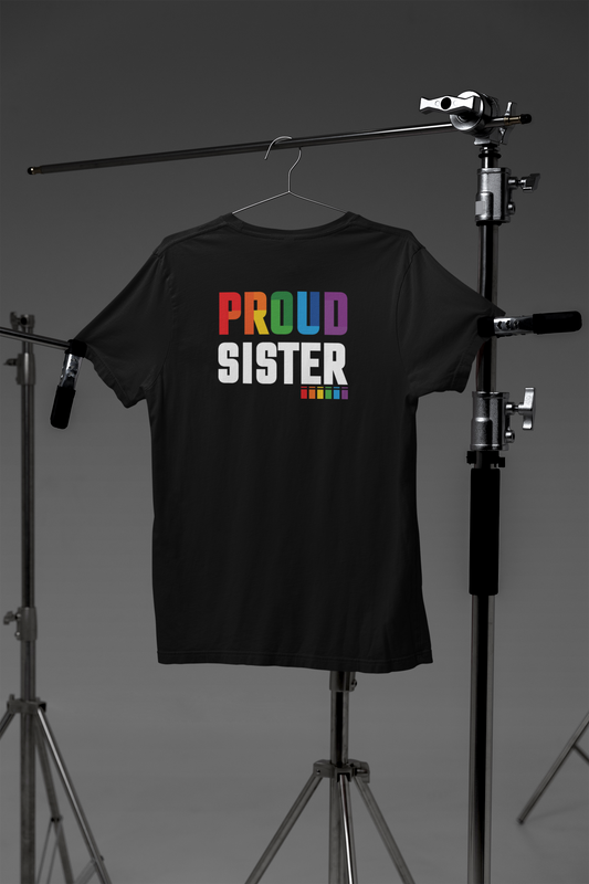 Proud Sister, Crew Neck T-Shirt