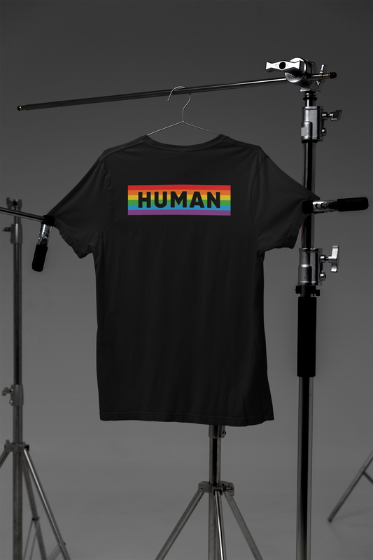 LGBTQ Human, Crew Neck T-Shirt