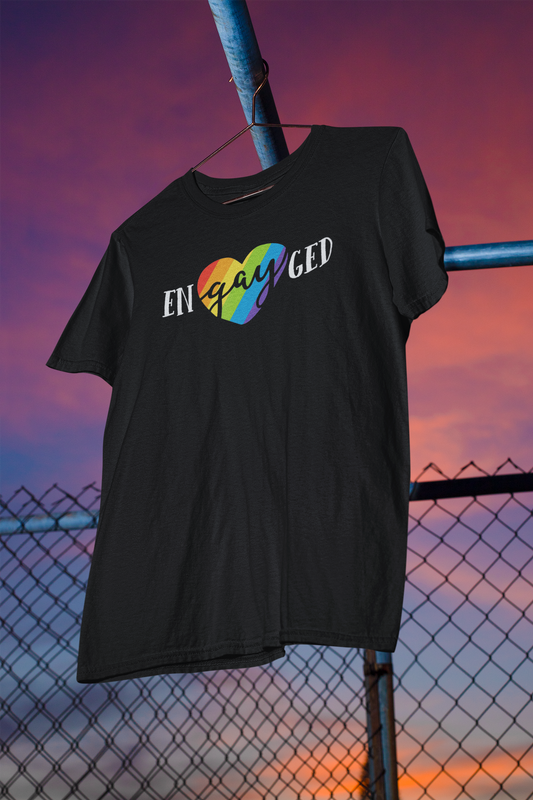 Shaka Brands | Graphic Tees | En"GAY"Ged PRIDE T-Shirt