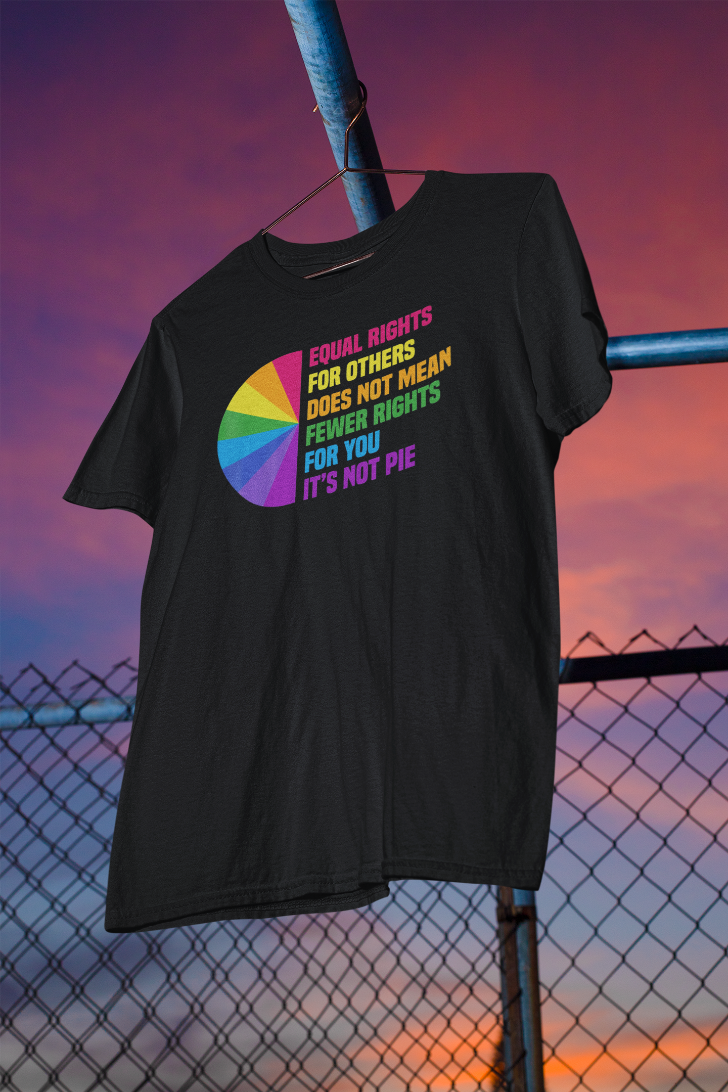 Shaka Brands | Graphic Tees | Equal Rights For All Doesn't Mean Fewer Rights for You PRIDE T-Shirt