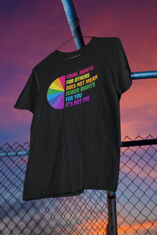 Shaka Brands | Graphic Tees | Equal Rights For All Doesn't Mean Fewer Rights for You PRIDE T-Shirt