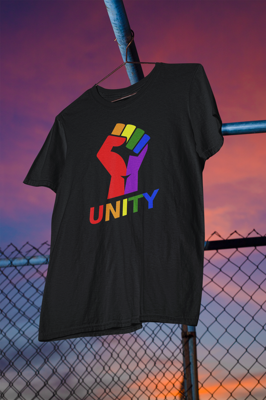 Shaka Brands | Graphic Tees | Unity Fist PRIDE T-Shirt
