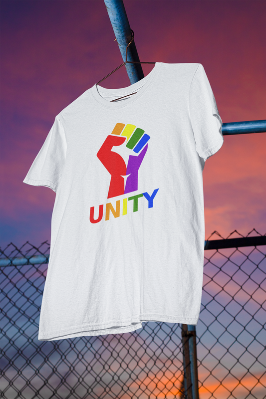 Shaka Brands | Graphic Tees | Unity Fist PRIDE T-Shirt