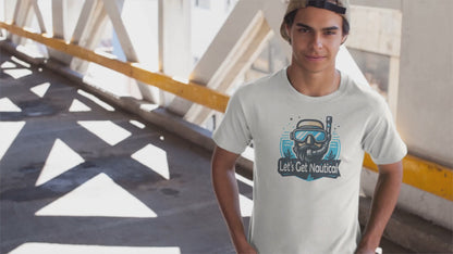 Shaka Brands | Graphic Tee's | Chibi Luau Collection | Lets Get Nautical Crew Neck Shirt
